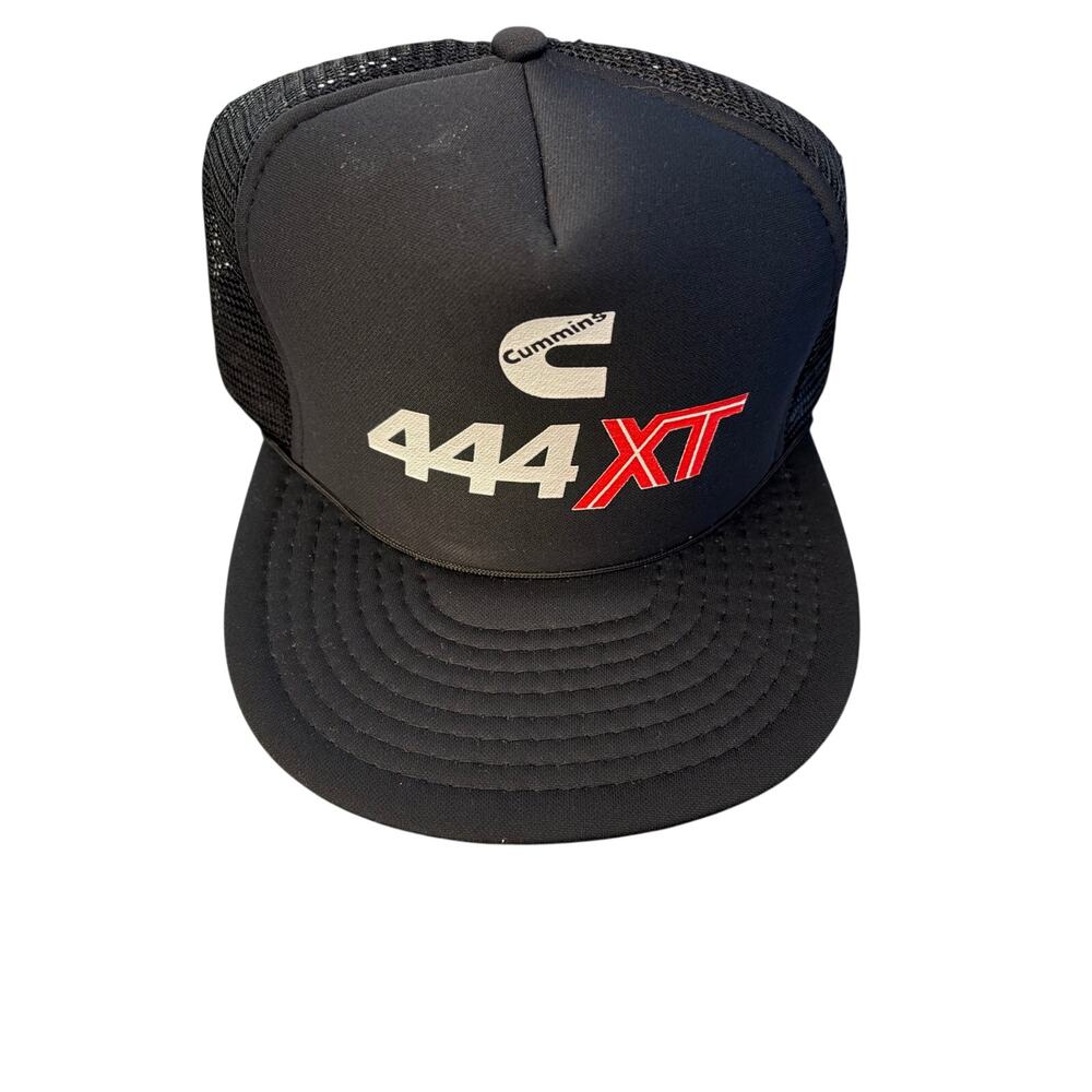 CUMMINS 444XT Cap Trucker Hat FREIGHTLINER 80s 90s-Foam/Mesh- NWOT